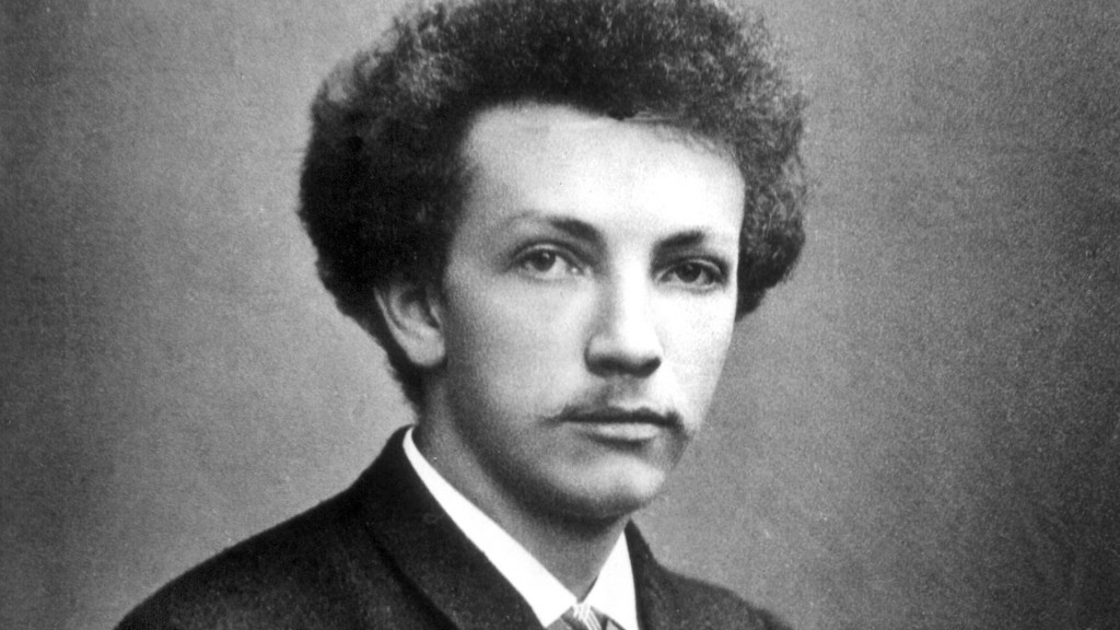 Richard Strauss im Jahr 1888 als Student