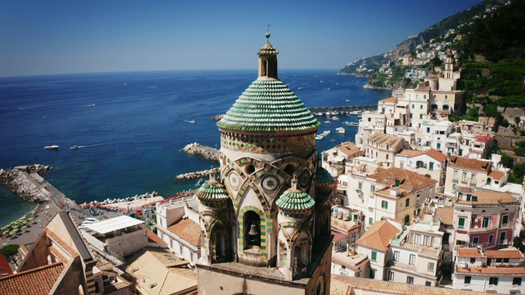 Foto: Stadt an der Amalfi-Küste