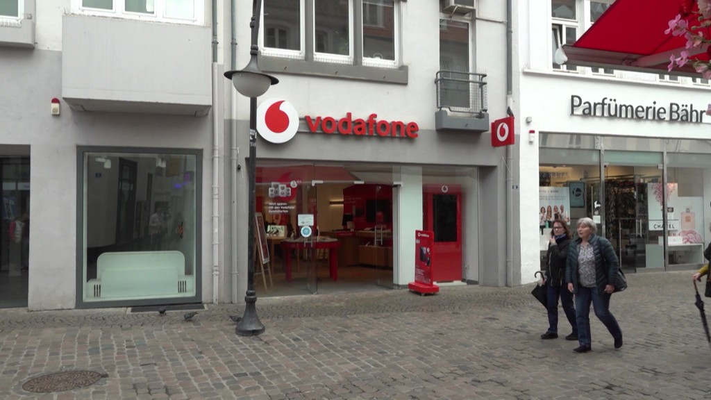 Foto: Vodafone Shop in Saarbrücken