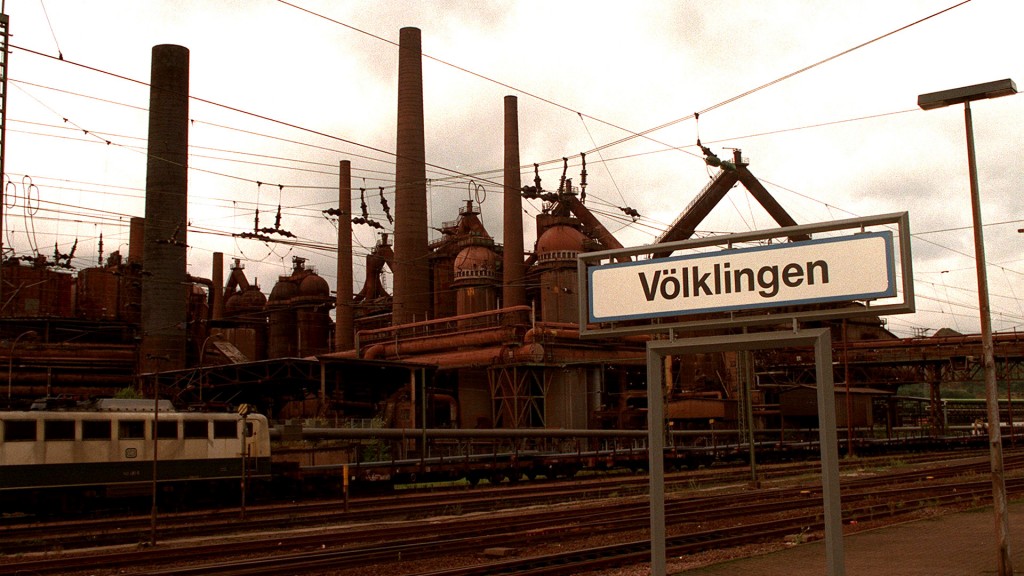 Bahnhof an der Völklinger Hütte