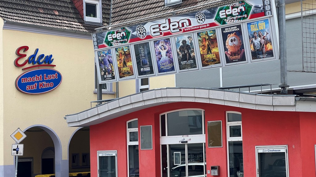 Das Eden-Kino in Homburg