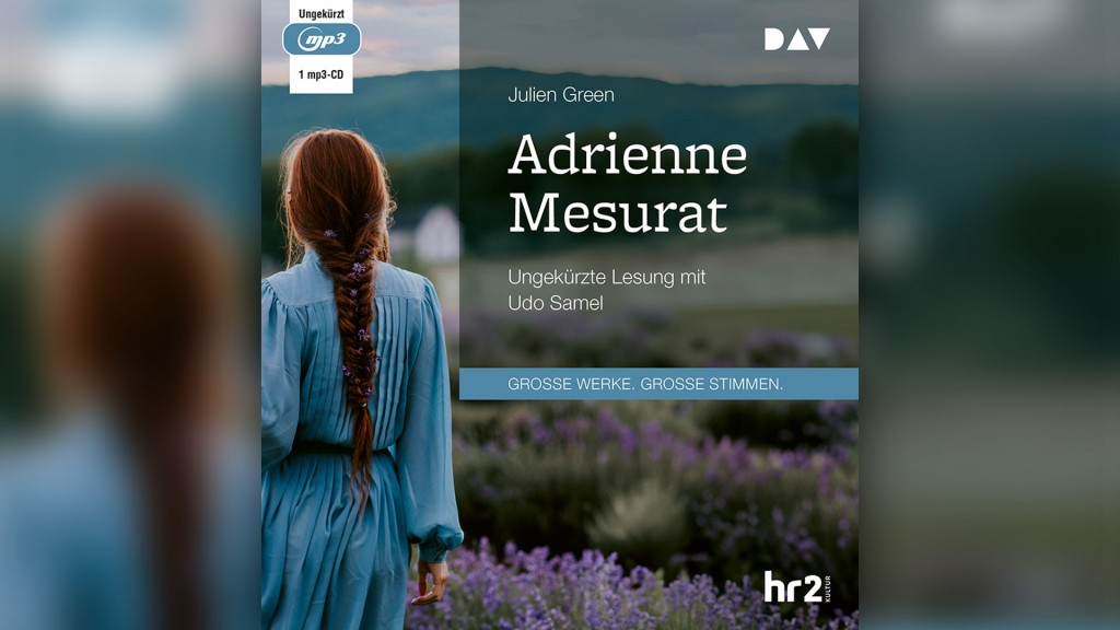 Hörbuch-Cover: Julien Green – Adrienne Mesurat