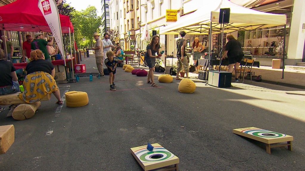 Foto: Sommerstraßen im Nauwieser Viertel