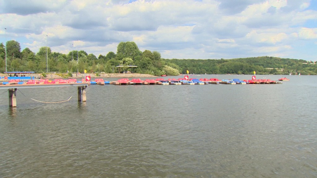 Foto: Ein Badesee im Saarland