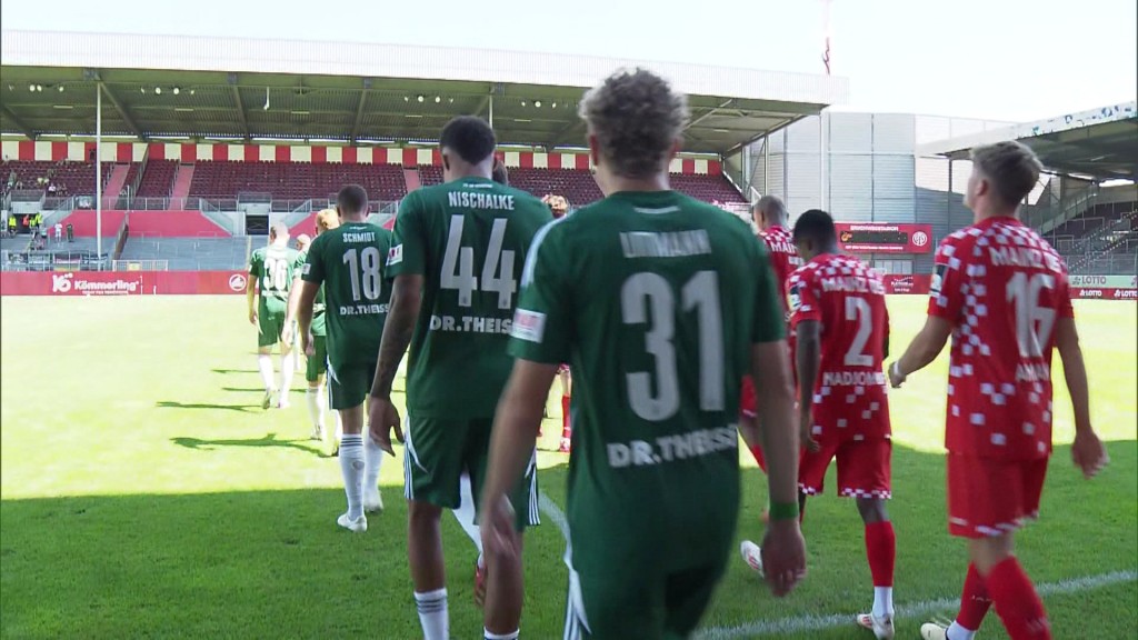 Foto: FC Homburg sichert sich einen Punkt gegen den 1. FSV Mainz 05 II