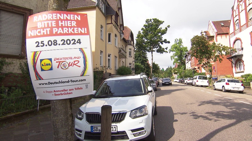 Verkehrsbehinderungen durch Deutschlandtour im Saarland