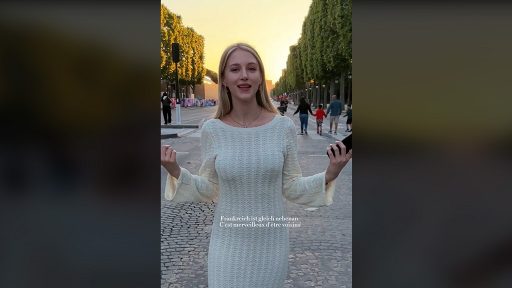 Screenshot aus Tiktok-Video von 