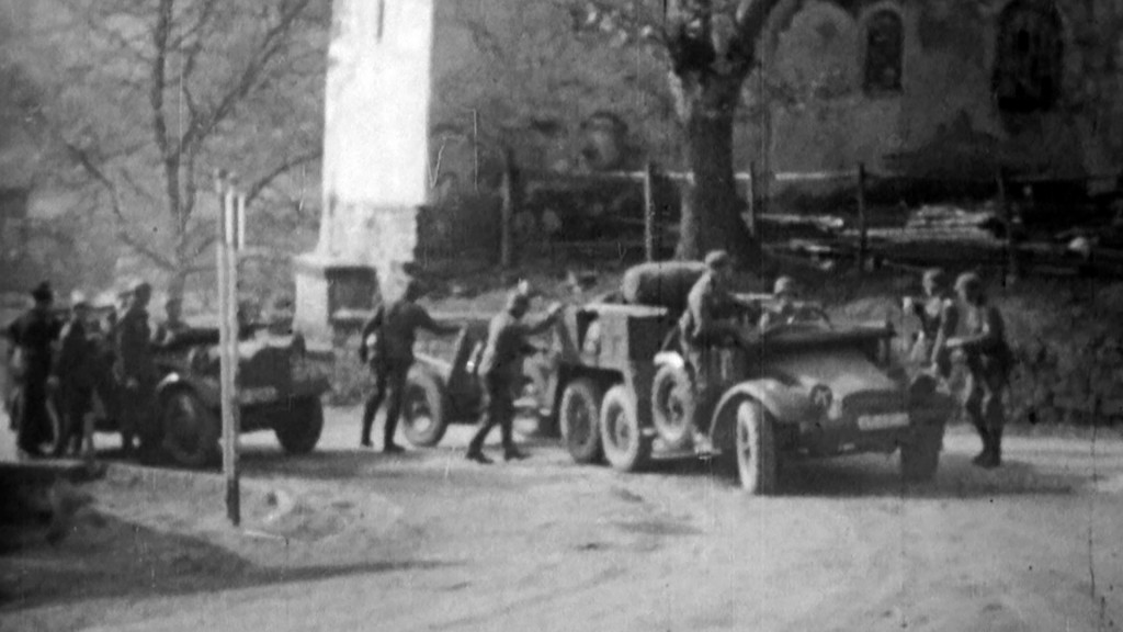 Foto: Die deutsche Wehrmacht fällt in Luxemburg ein