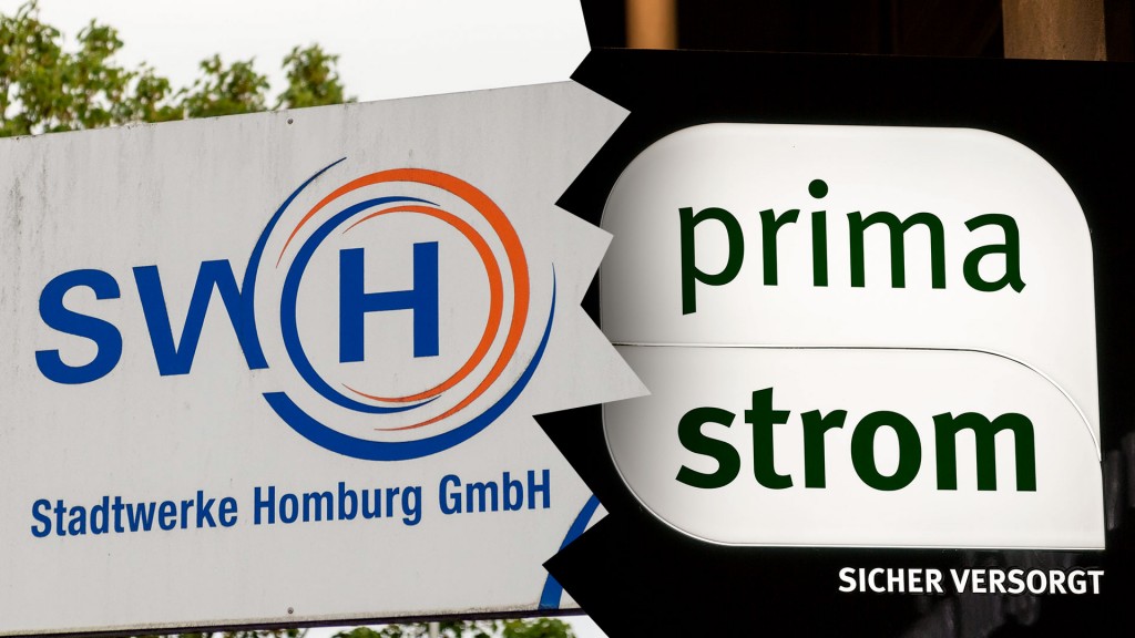 Foto: Logos der Stadtwerke Homburg und Primastrom GmbH