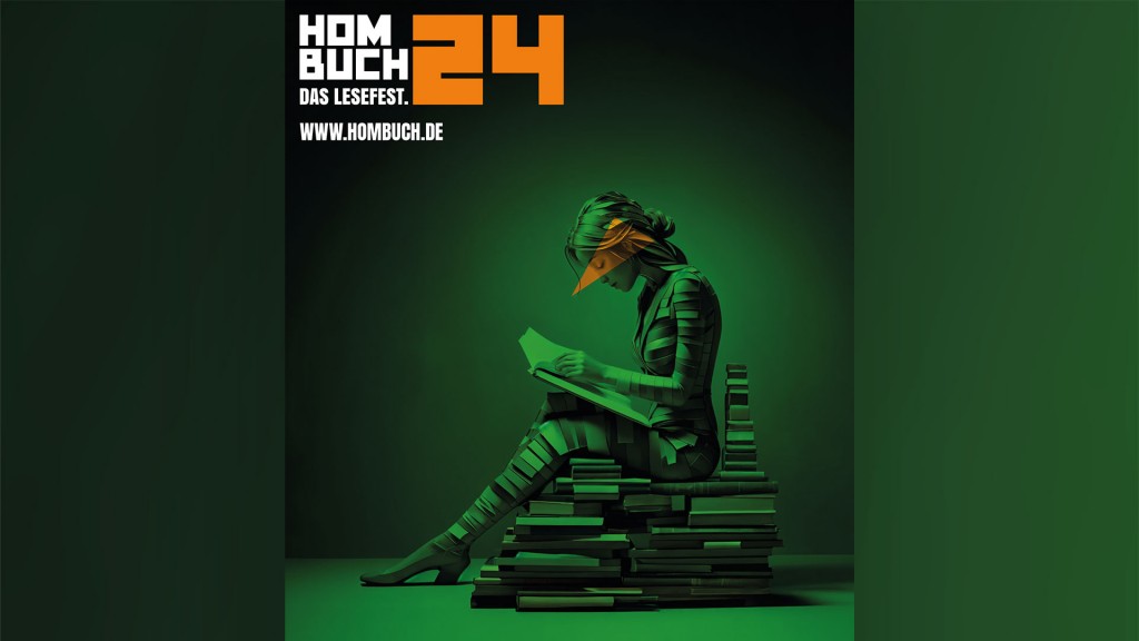 Plakat: Die HomBuch 2024