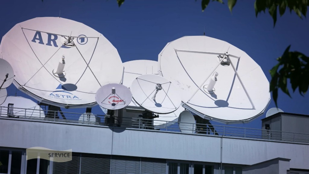 Foto: ARD Satelitten-Schüsseln