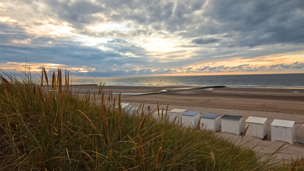 Strand im belgischen Ostende