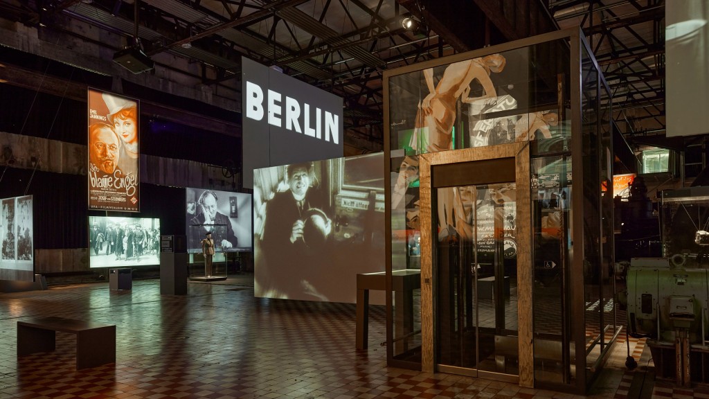 Foto: DER DEUTSCHE FILM, Ausstellungsansicht Völklinger Hütte