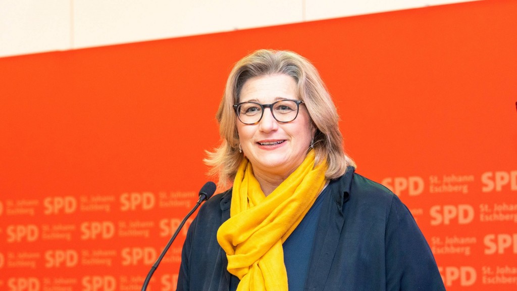 Ministerpräsidentin Anke Rehlinger, SPD