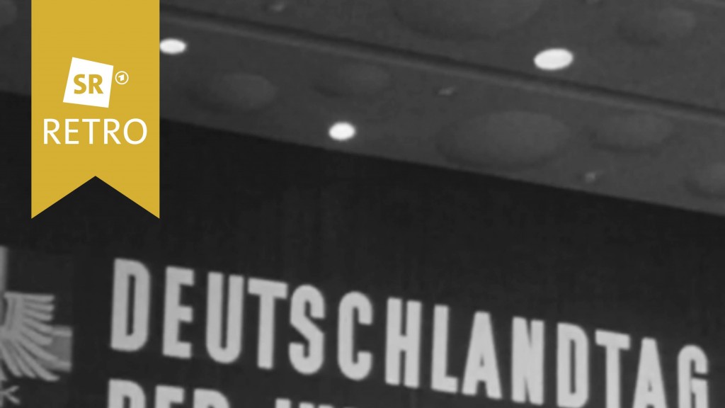 Banner mit der Aufschrift: Deutschlandtag der Jungen Union