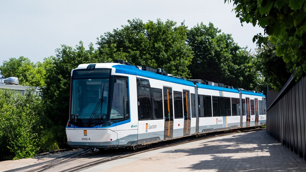 Foto: Die neue Saarbahn