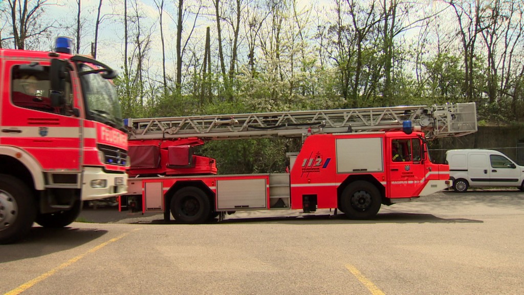 Löschfahrzeuge der Saarbrücker Feuerwehr