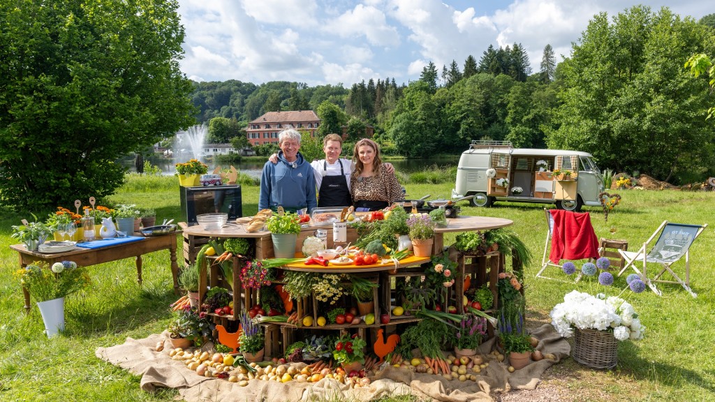 Foto: Das Mit Herz am Herd-Team am Niederwürzbacher Weiher