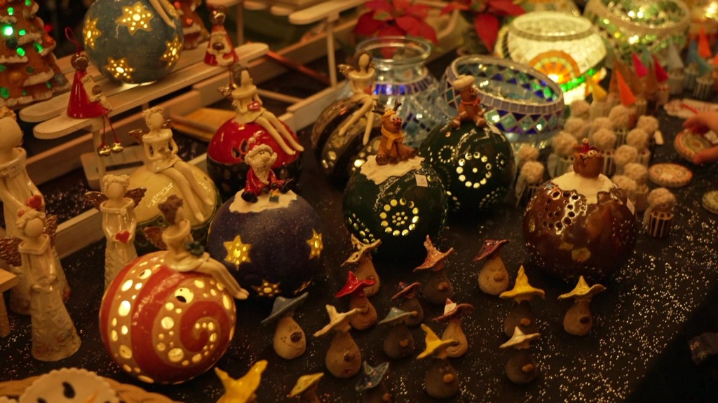 Foto: Stand an einem Weihnachtsmarkt