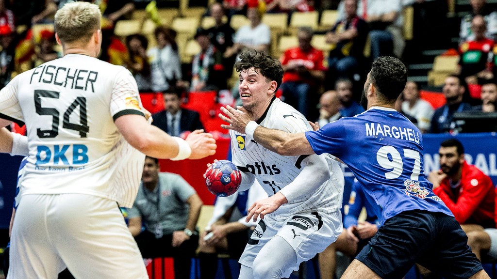 Foto: Marco Grigic bei der Handball-WM 2025