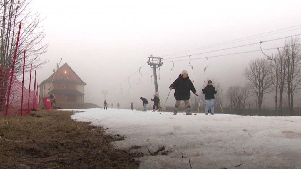 Foto: Skipiste in den Vogesen