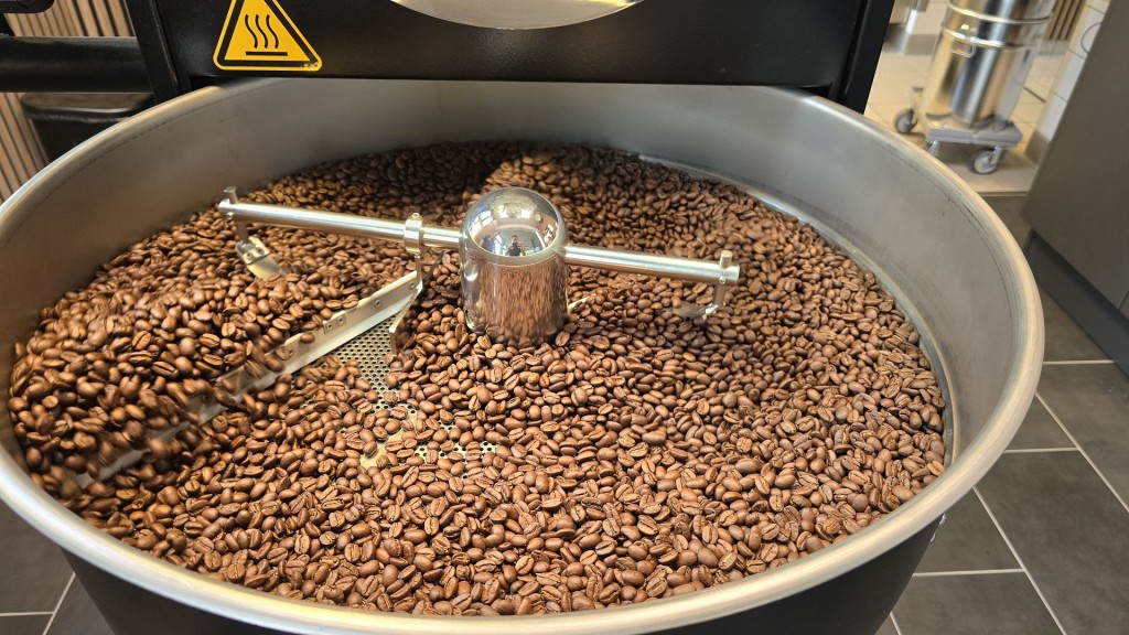 Foto: Kaffee wird geröstet