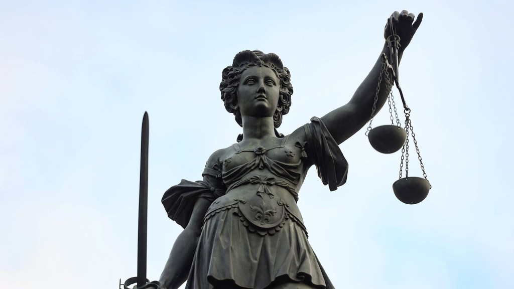 Foto: Statue der Justitia