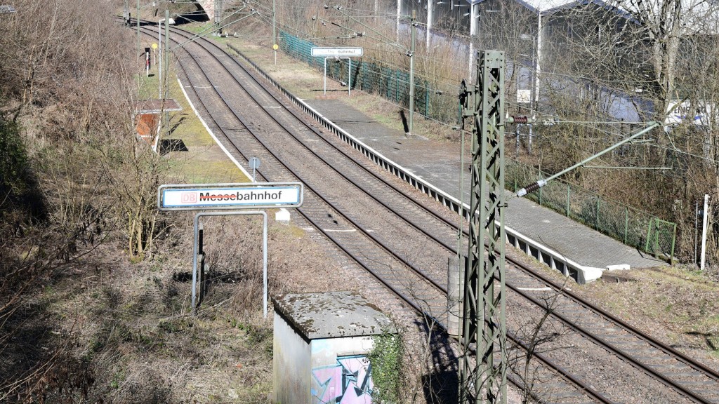 Der alte Messebahnhof in Saarbrücken