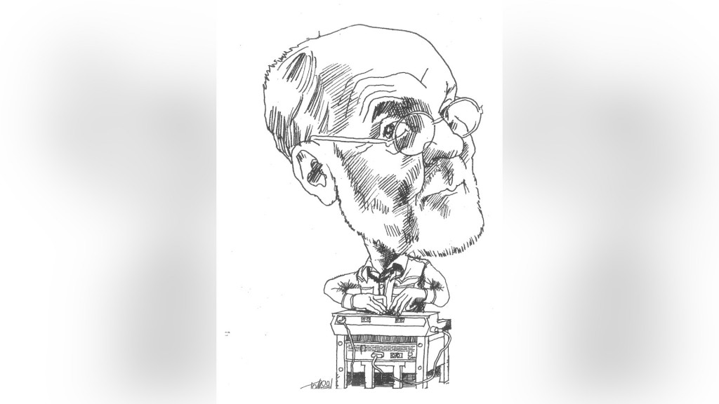 Hanns Dieter Hüsch von Jürgen von Tomei 