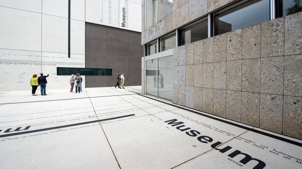 Der Erweiterungsbau der Modernen Galerie in Saarbrücken