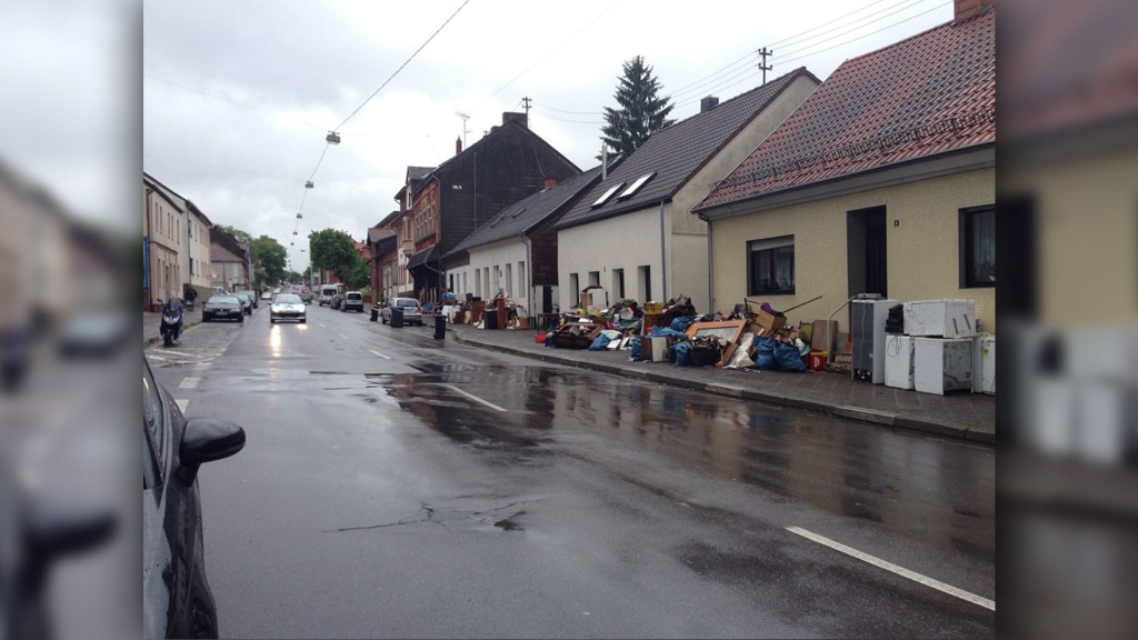 Unwetterschäden in Sulzbach