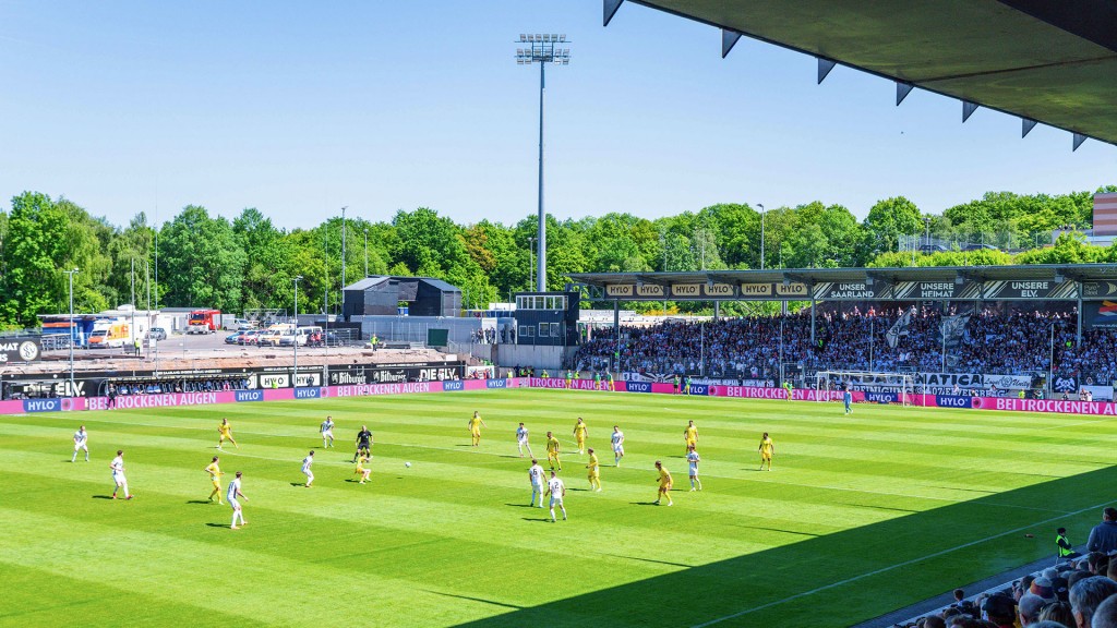 Foto: Ursapharm-Arena an der Kaiserlinde in Spiesen-Elversberg
