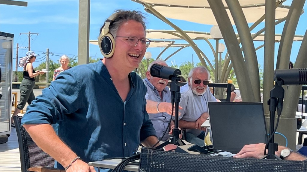 Michael Friemel im SR 3 Urlaubsradio auf Kreta