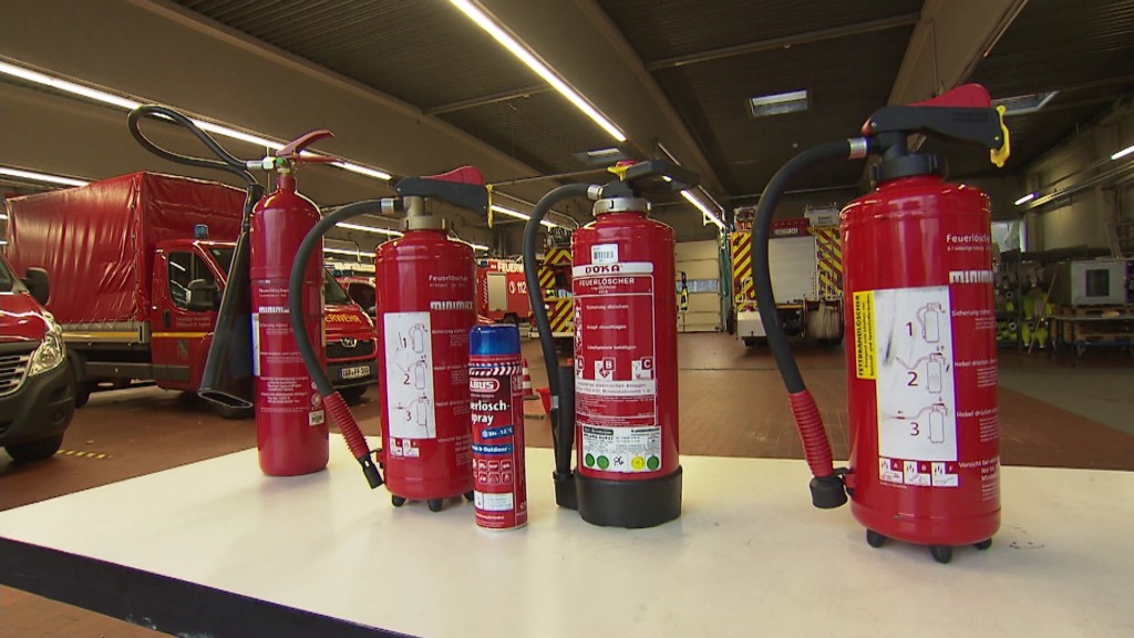 Feuerlöscher in Privathaushalten 