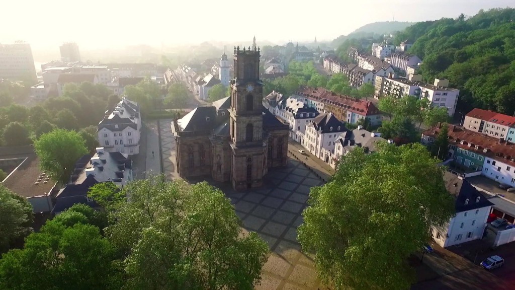Foto: Luftaufnahme Ludwigskirche