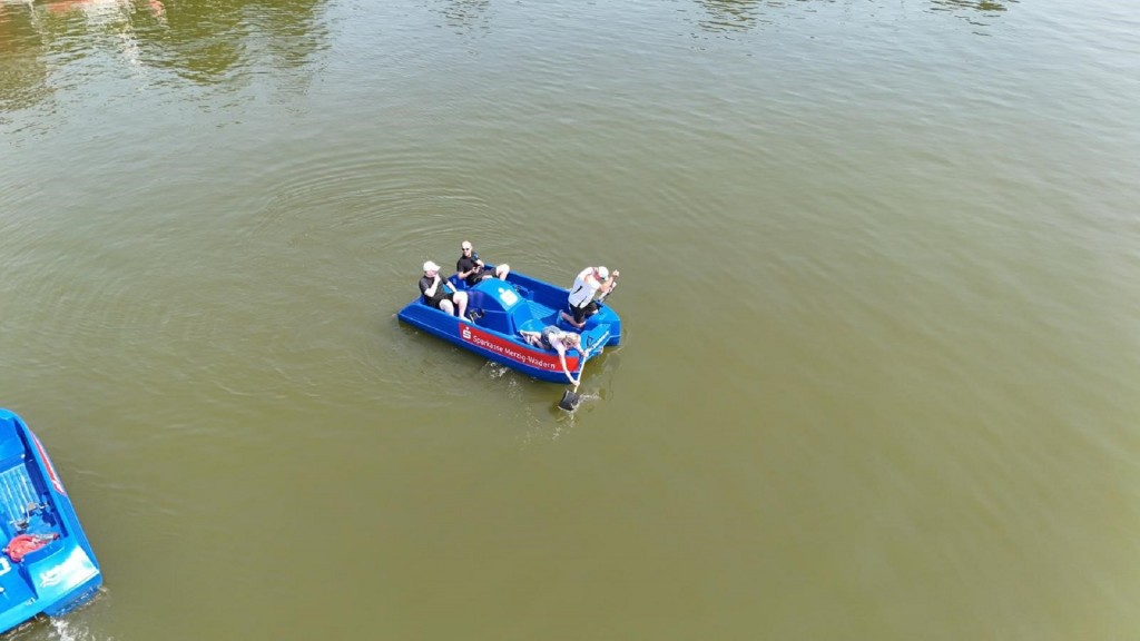 Tretboot fahren ohne zu treten