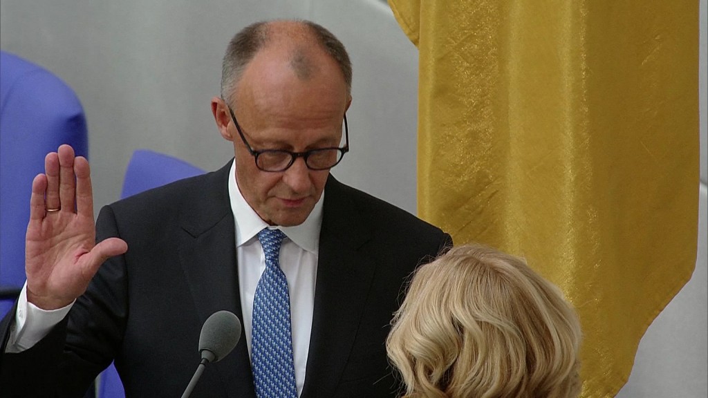 Vereidigung von Friedrich Merz zum Bundeskanzler
