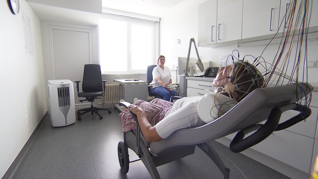 Behandlungszimmer einer Stroke Unit 
