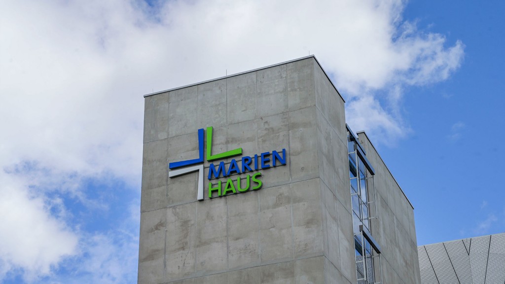 Foto: Logo des Krankenhausbetreibers „Marienhaus-Kliniken“