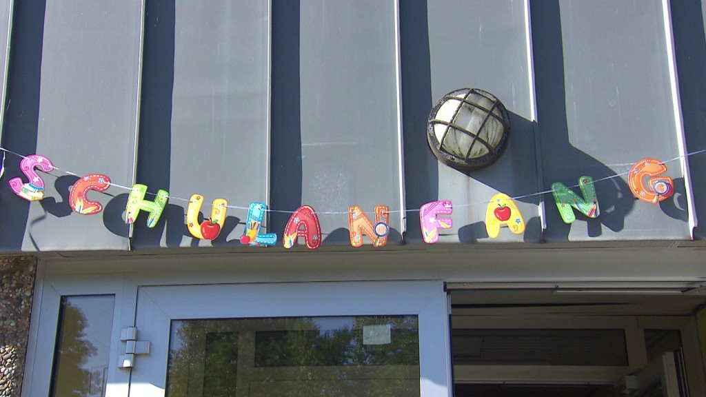 Foto: Girlande zum Schulanfang