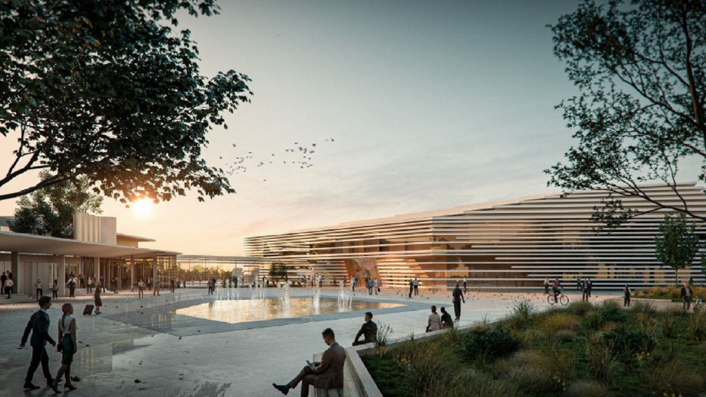Der Entwurf zum neuen Kongresszentrum in Saarbrücken