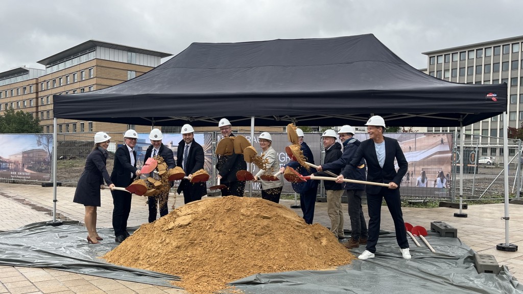Spatenstich für Erweiterungsbau der Saarbrücker Congresshalle