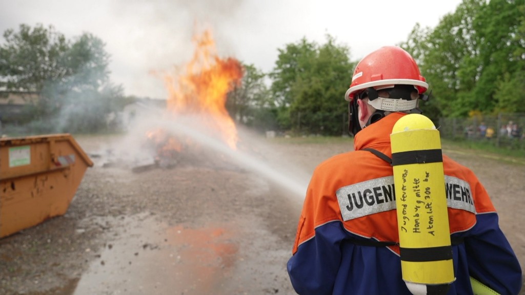 Jugendfeuerwehr in Aktion