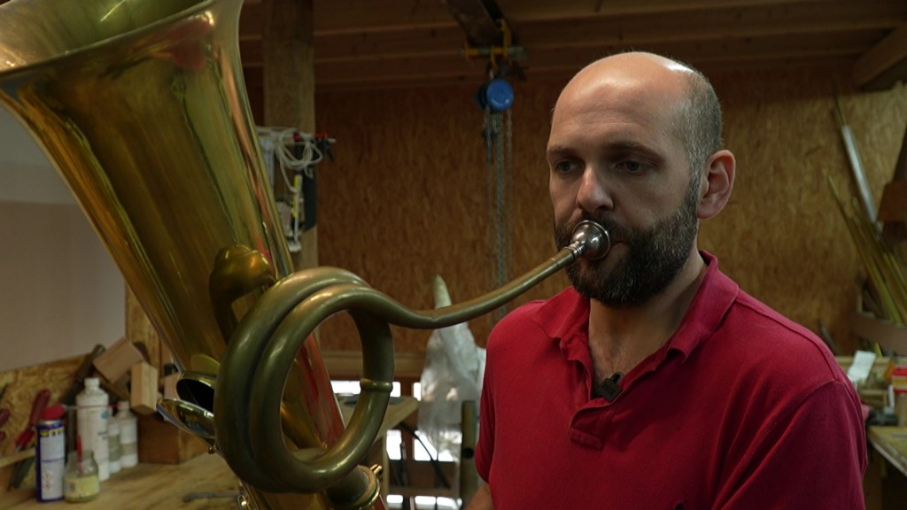 Foto: Jérôme Wiss baut Blechblasinstrumente 