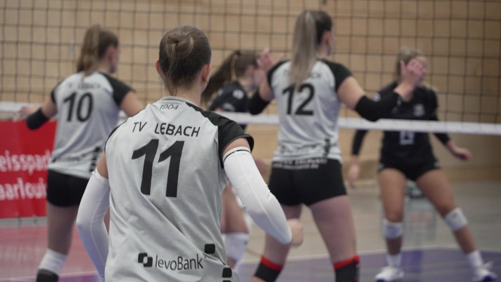 Foto: Volleyballspielerinnen des TV Lebach