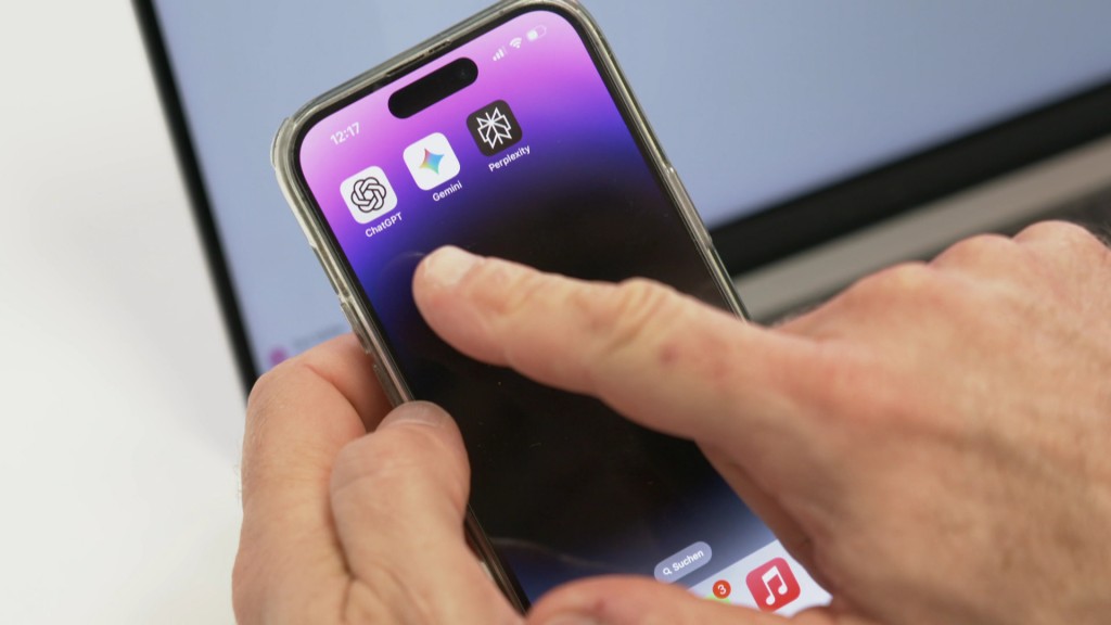 Foto: Display eines Handys