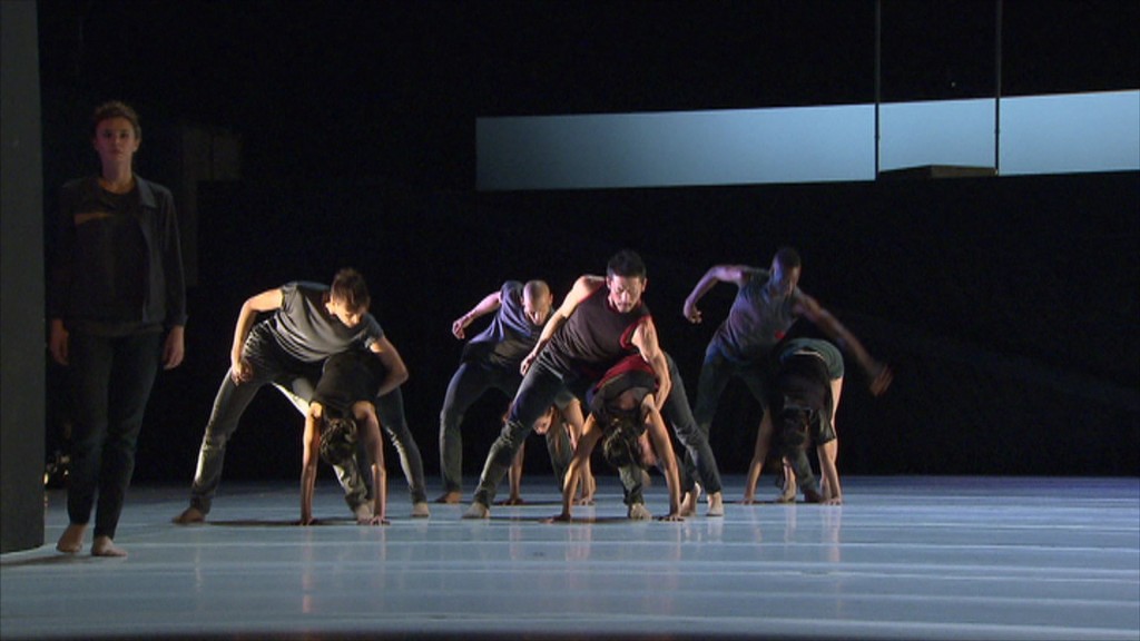 Foto: Tänzer auf der Bühne