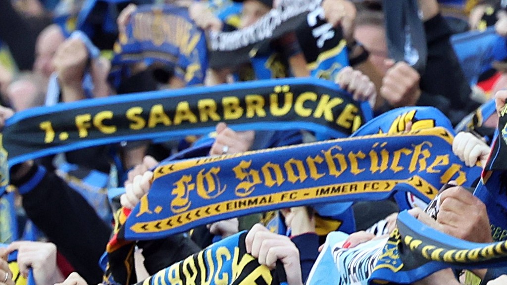 FC-Saarbrücken-Fans im Stadion