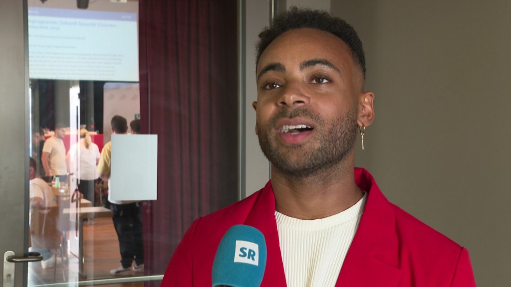 Steven Commey-Bortsie (SPD), Landesvorsitzender der Jusos