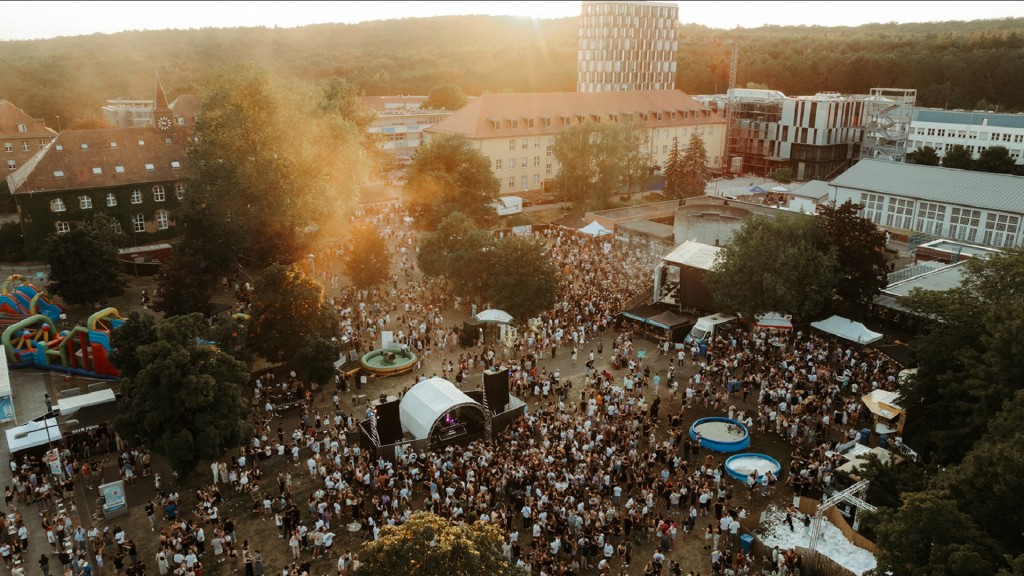 Das AStA Campusfestival soll als Vorbild für das kommende Stagetopia-Festival auf dem Campus dienen.